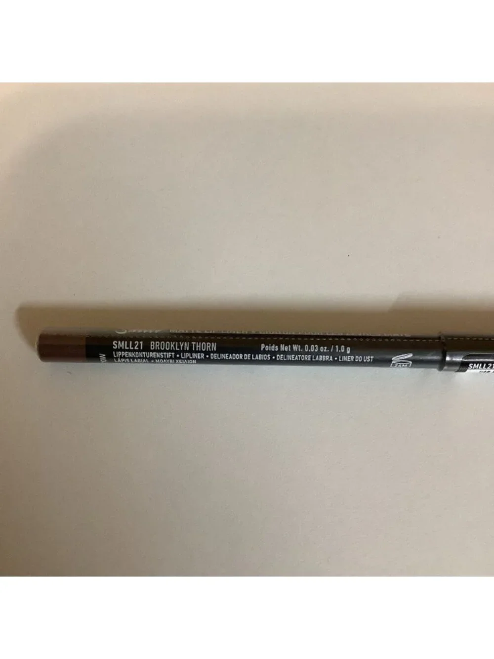 NYX - Suede Matte Lip Liner Pencil Perfect Suede - Brooklyn Thorn